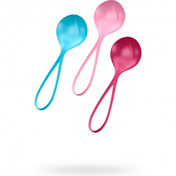 Набор вагинальных шариков SATISFYER BALLS C03 SINGLE J01512N Набор вагинальных шариков SATISFYER BALLS C03 SINGLE J01512N